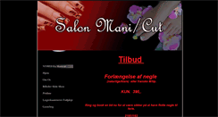 Desktop Screenshot of manicut.com